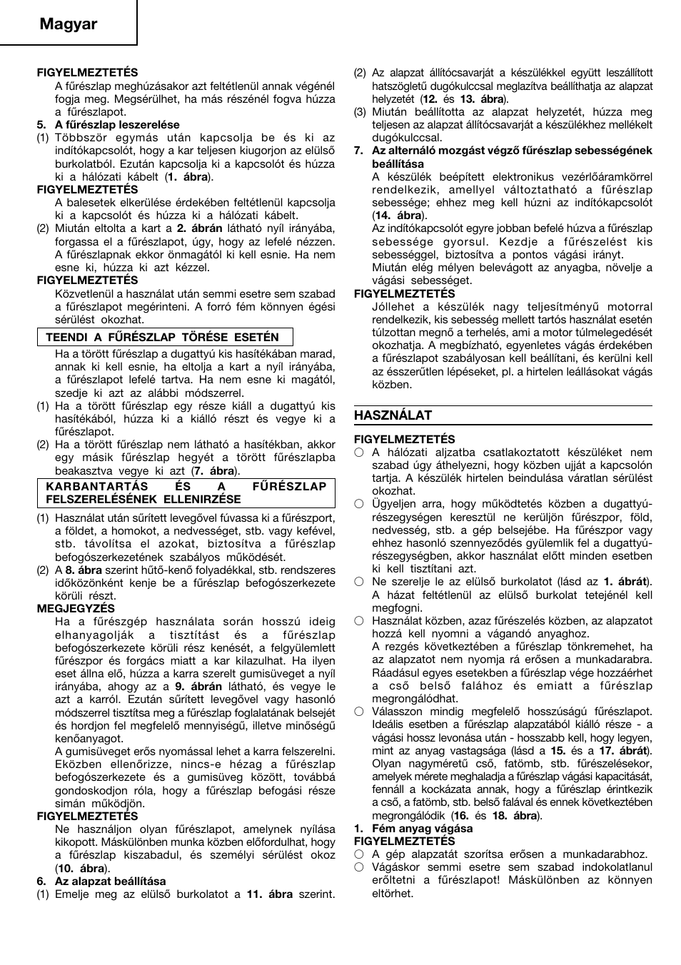 Magyar | InFocus CR 13V User Manual | Page 30 / 54