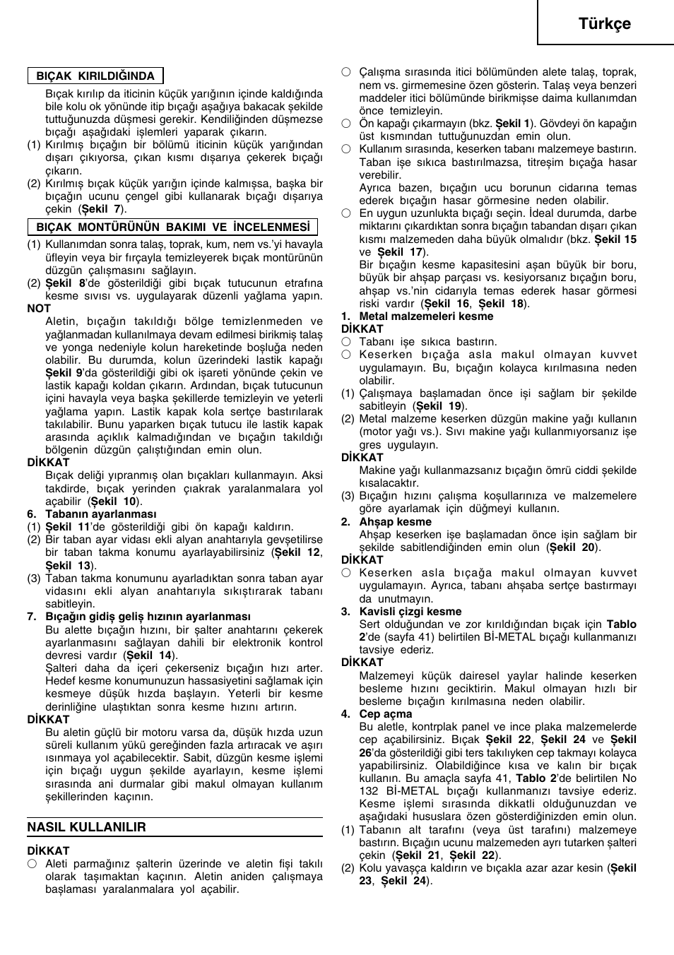 Türkçe | InFocus CR 13V User Manual | Page 41 / 54