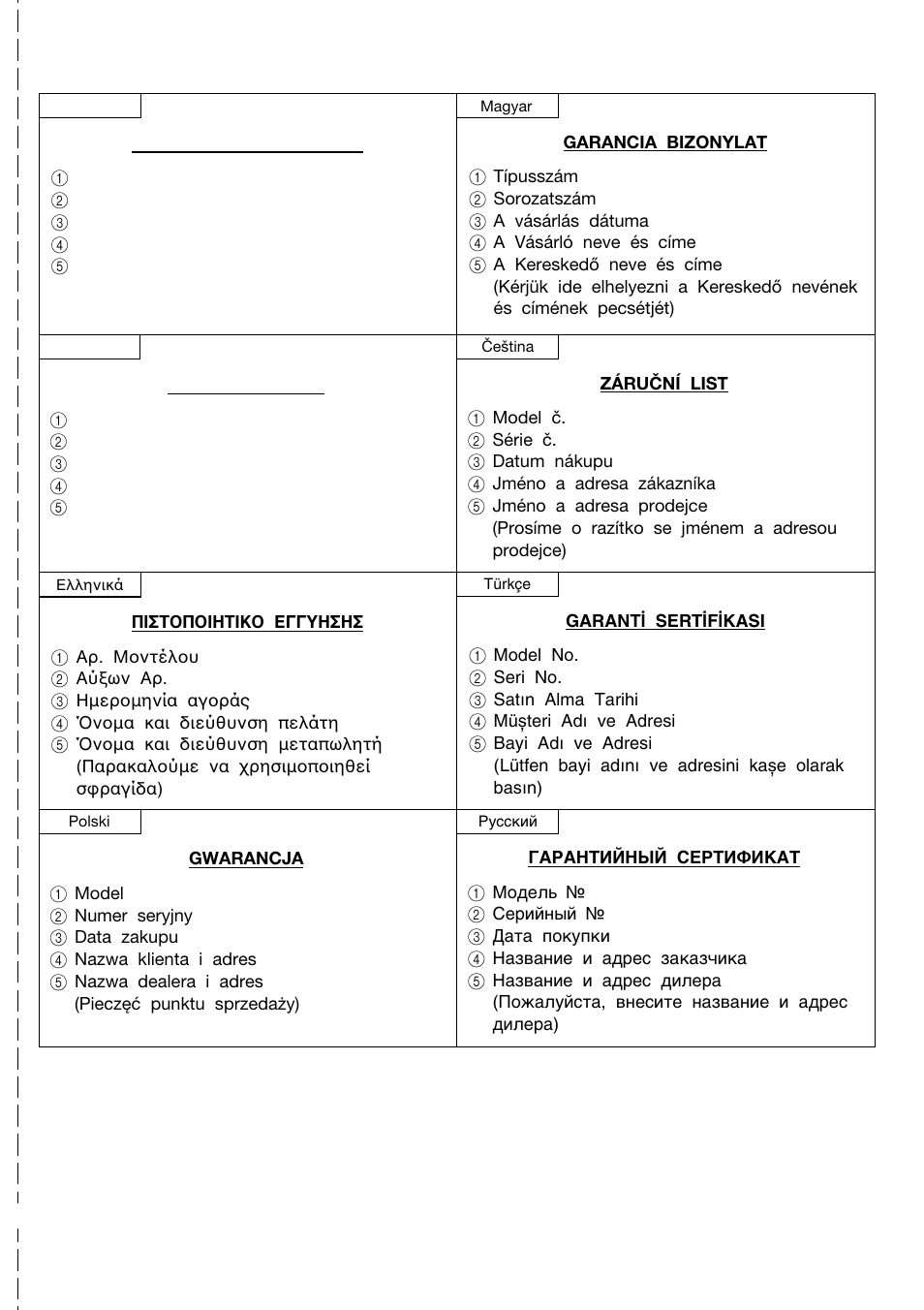 InFocus CR 13V User Manual | Page 51 / 54