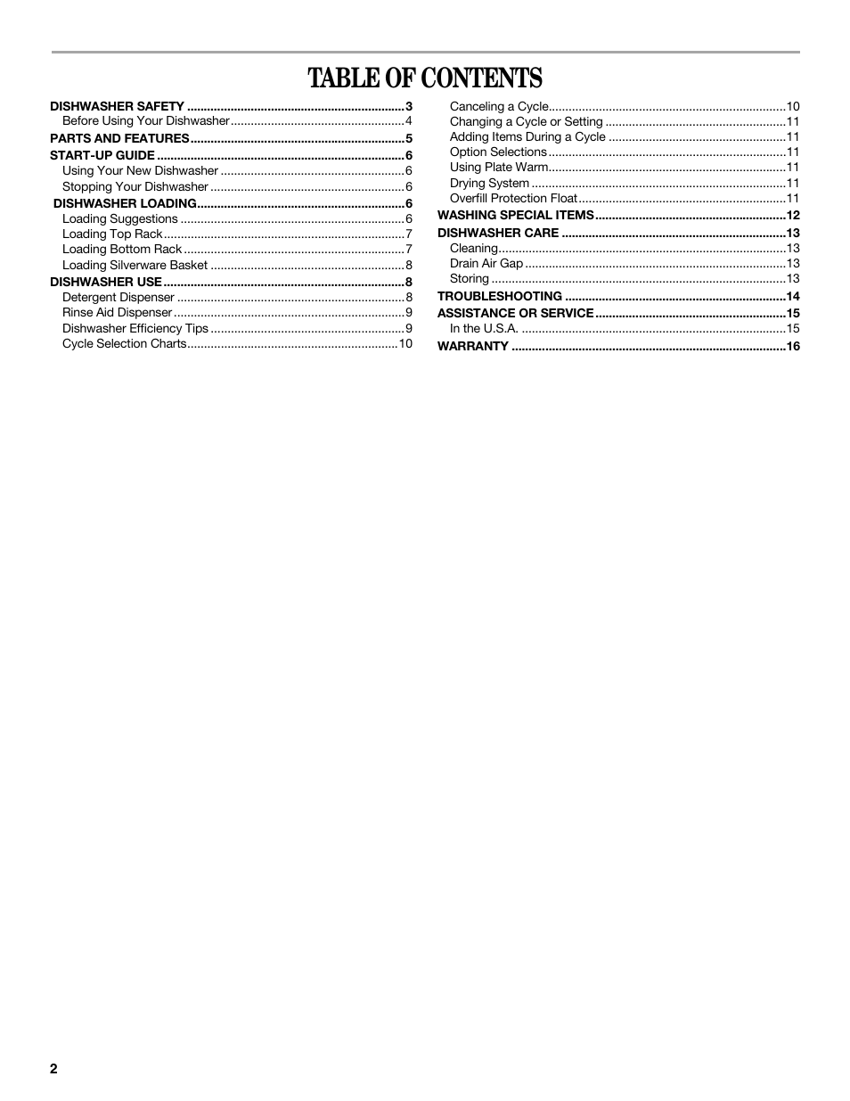 Inglis Home Appliances INGLIS IRD6750 User Manual | Page 2 / 16