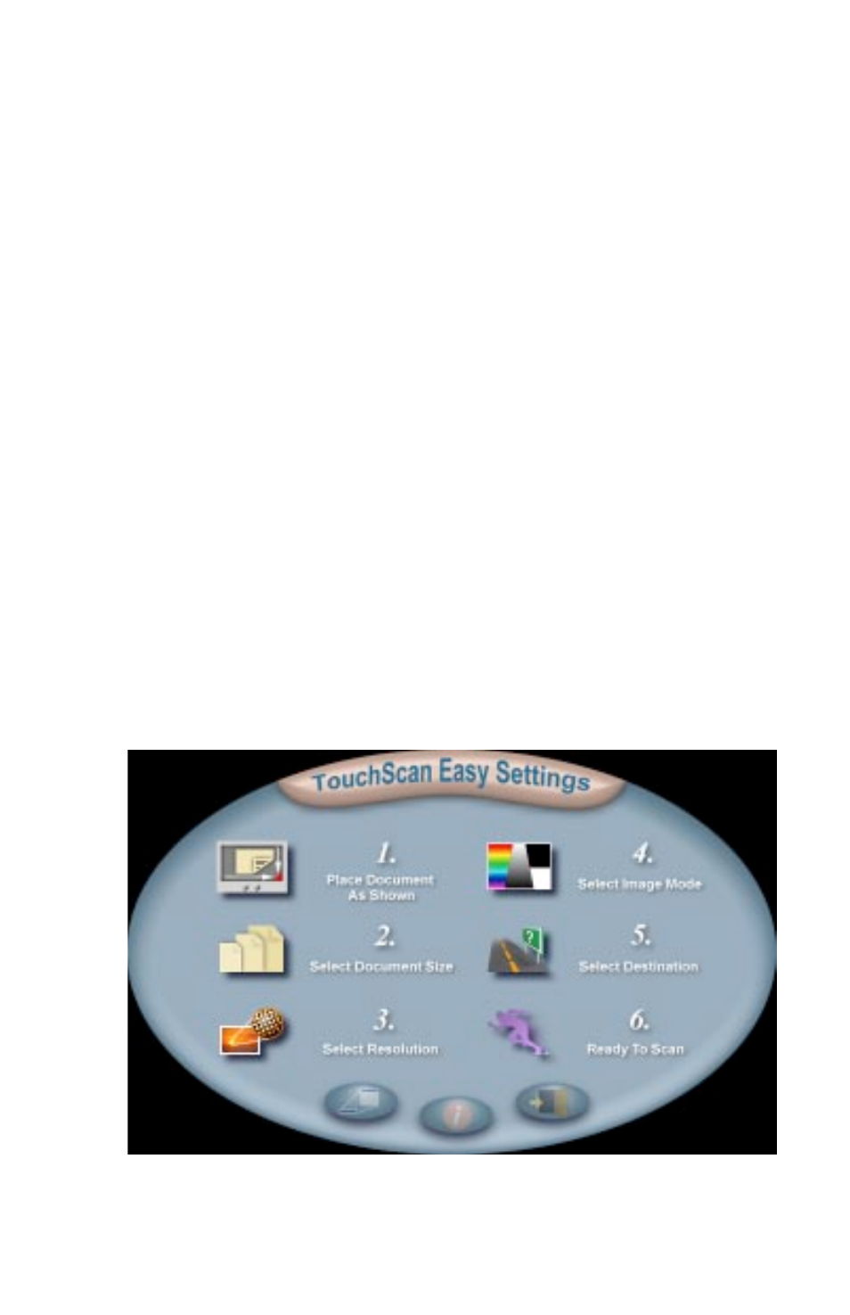 4 using touchscan - two button scanning | IBM Ricoh ScanPro User Manual | Page 21 / 40