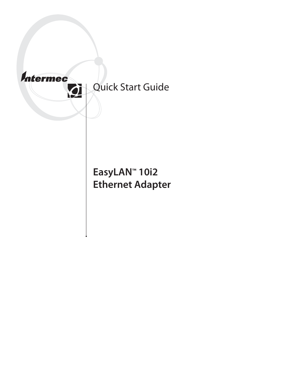 Intermec EASYLANTM 10I2 User Manual | 12 pages
