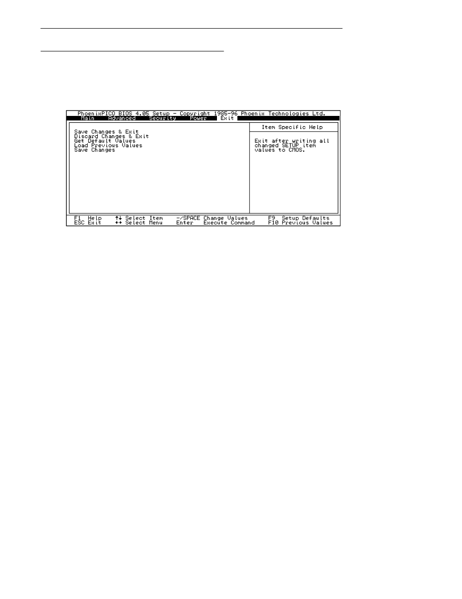 Exit | Intermec 6620 User Manual | Page 126 / 146