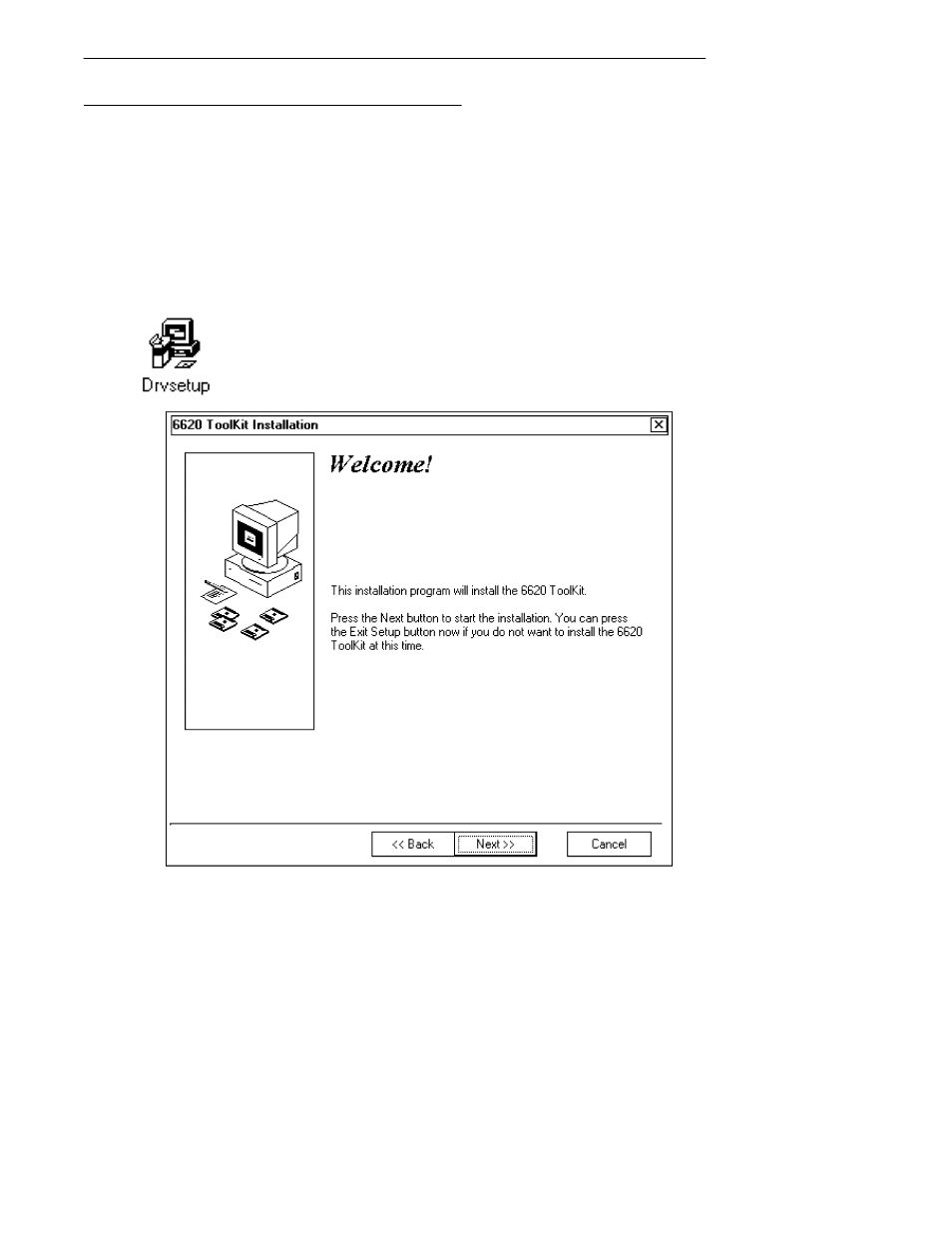 Installing toolkit components | Intermec 6620 User Manual | Page 42 / 146