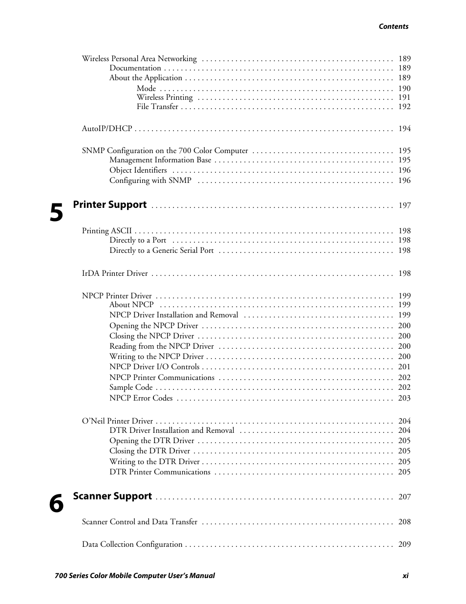 Intermec 700 User Manual | Page 11 / 452