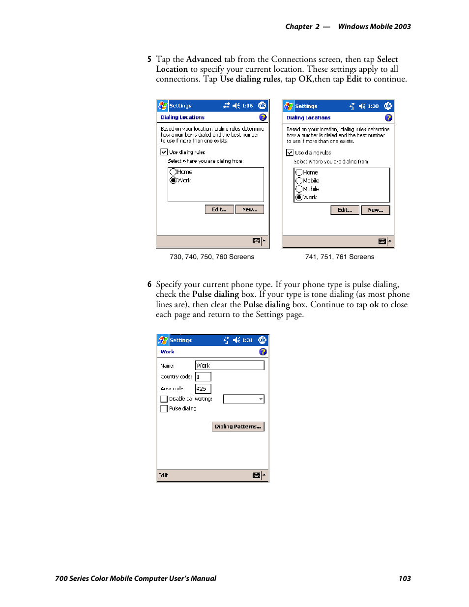 Intermec 700 User Manual | Page 127 / 452