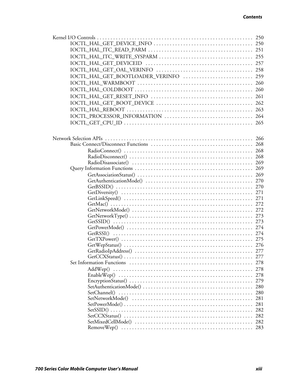 Intermec 700 User Manual | Page 13 / 452