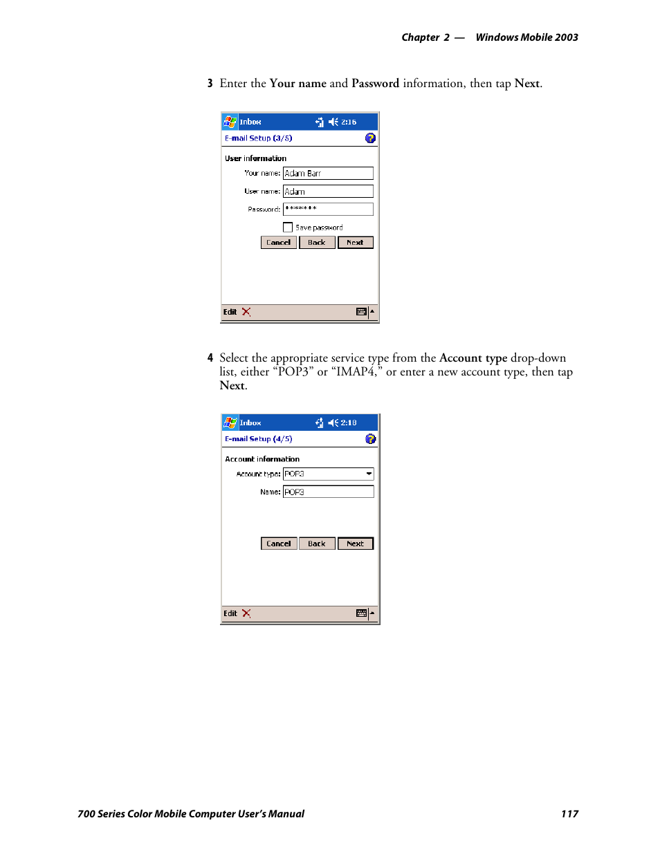 Intermec 700 User Manual | Page 141 / 452