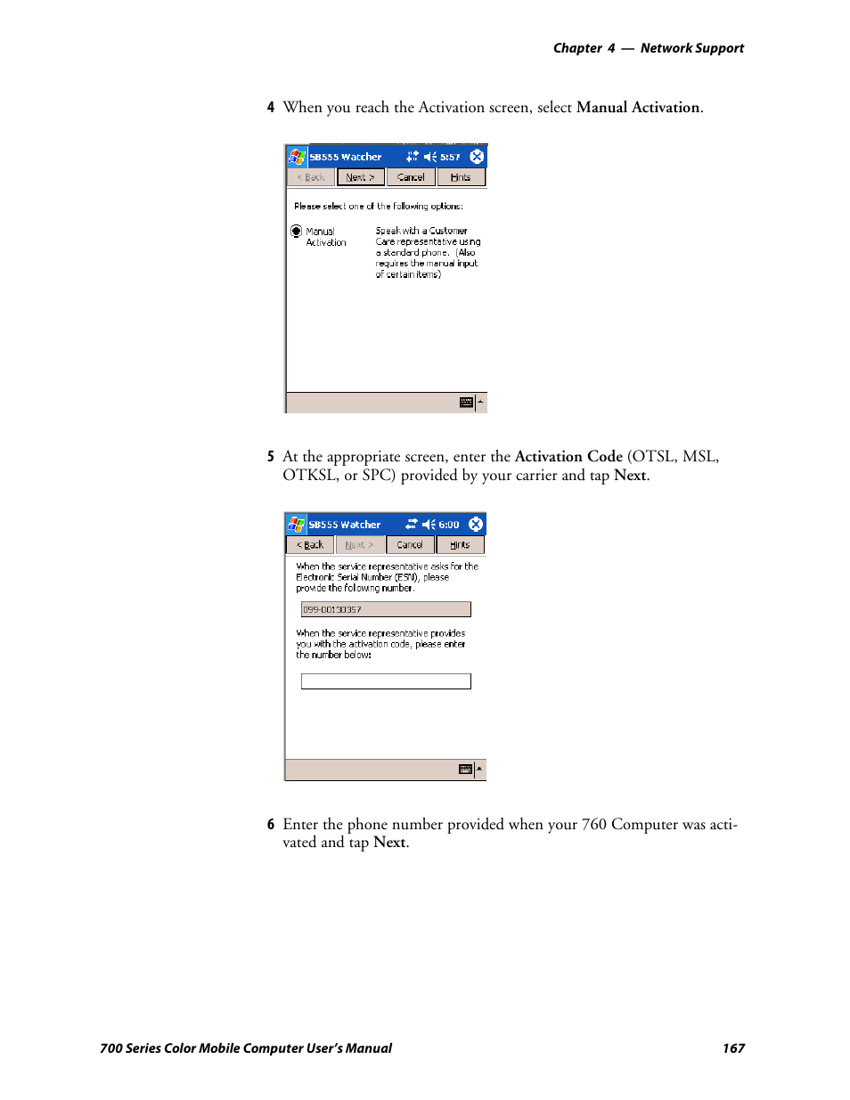 Intermec 700 User Manual | Page 191 / 452