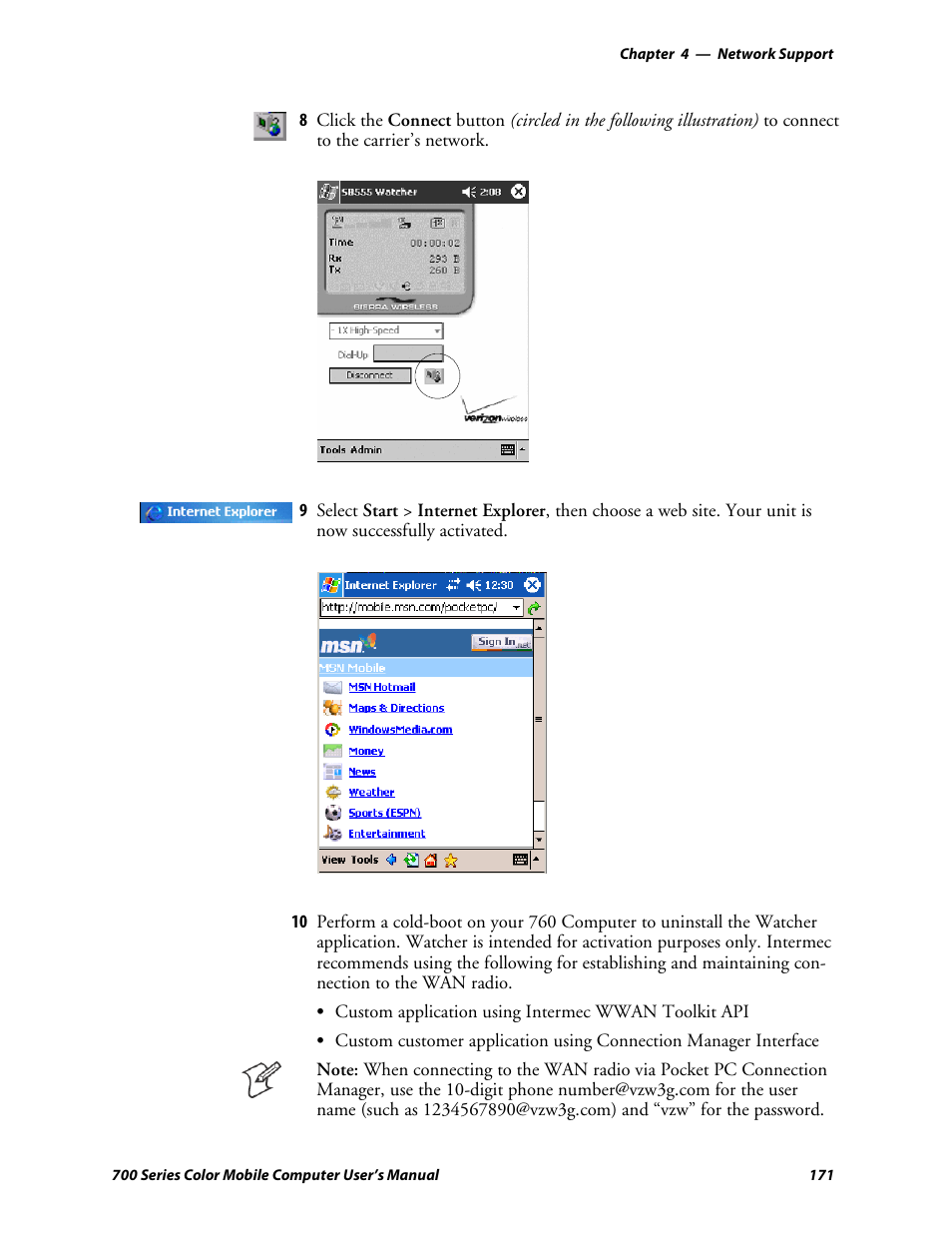 Intermec 700 User Manual | Page 195 / 452