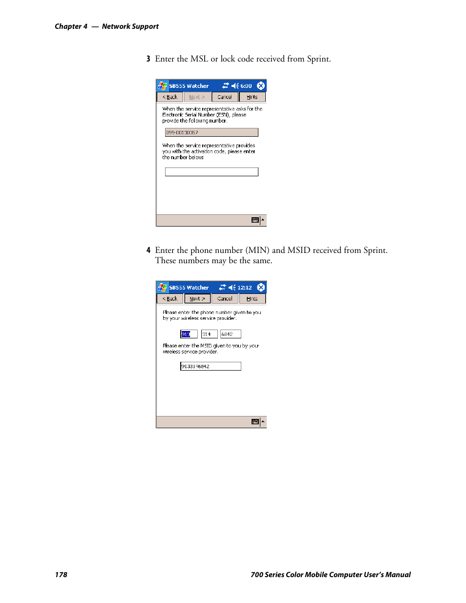 Intermec 700 User Manual | Page 202 / 452