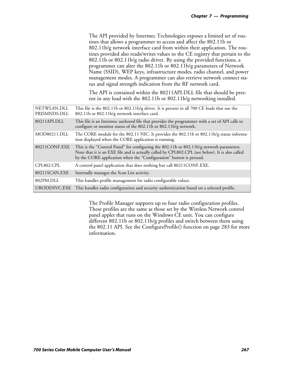 Intermec 700 User Manual | Page 291 / 452