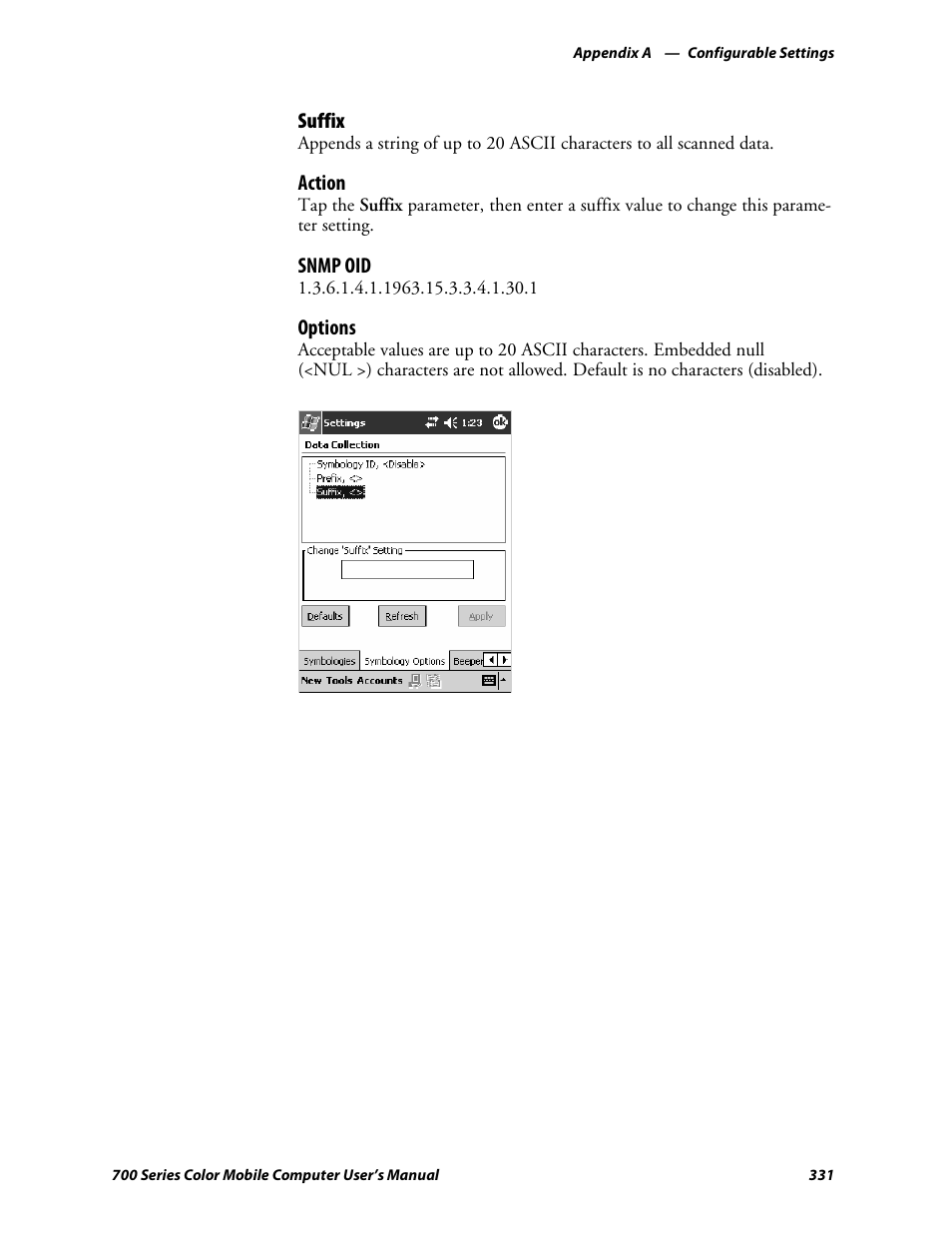 Intermec 700 User Manual | Page 355 / 452