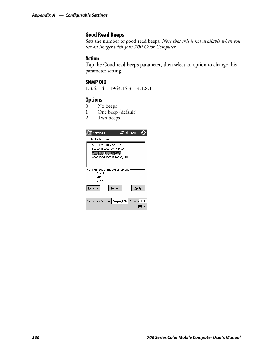 Intermec 700 User Manual | Page 360 / 452