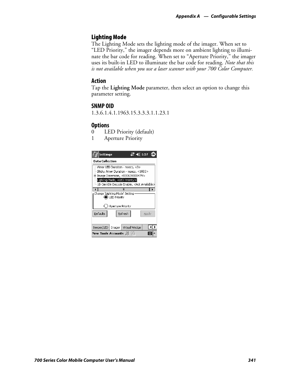 Intermec 700 User Manual | Page 365 / 452