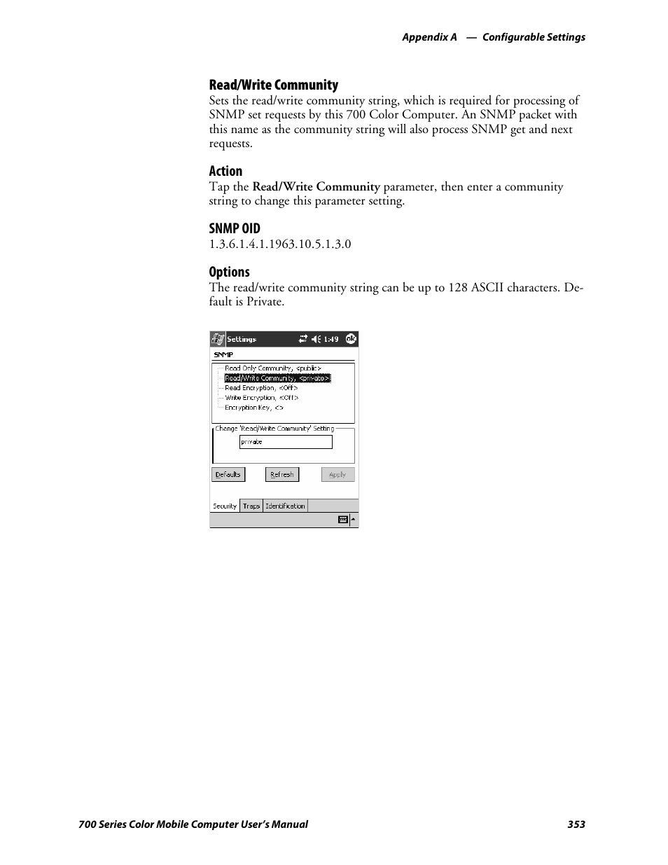 Intermec 700 User Manual | Page 377 / 452