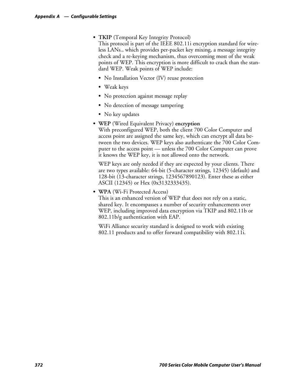 Intermec 700 User Manual | Page 396 / 452