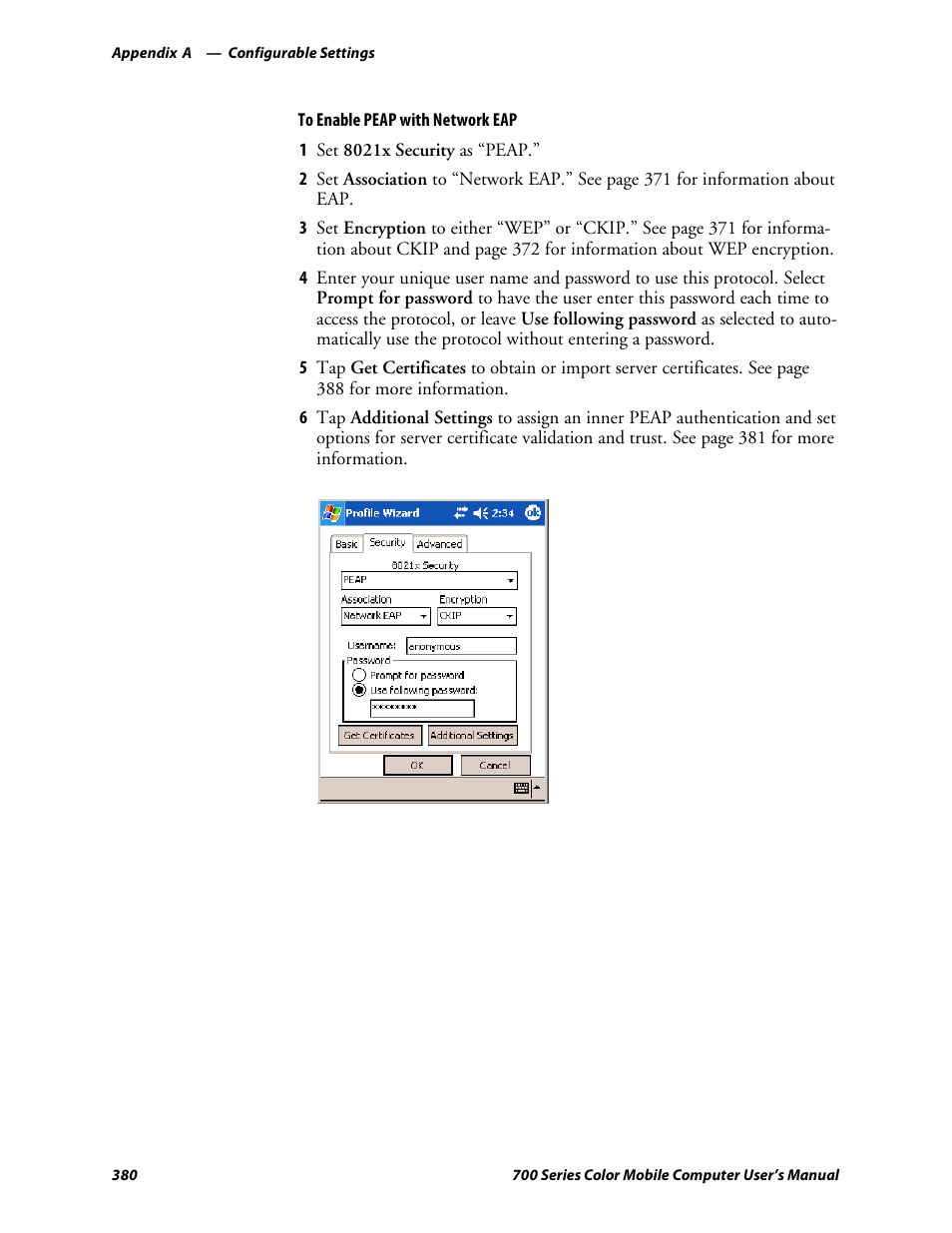 Intermec 700 User Manual | Page 404 / 452