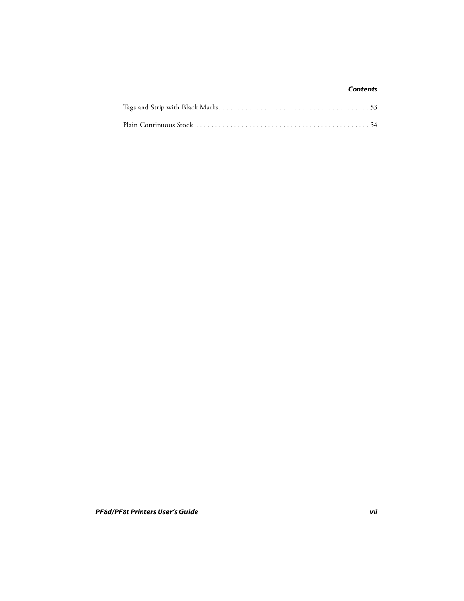 Intermec PF8T User Manual | Page 10 / 68