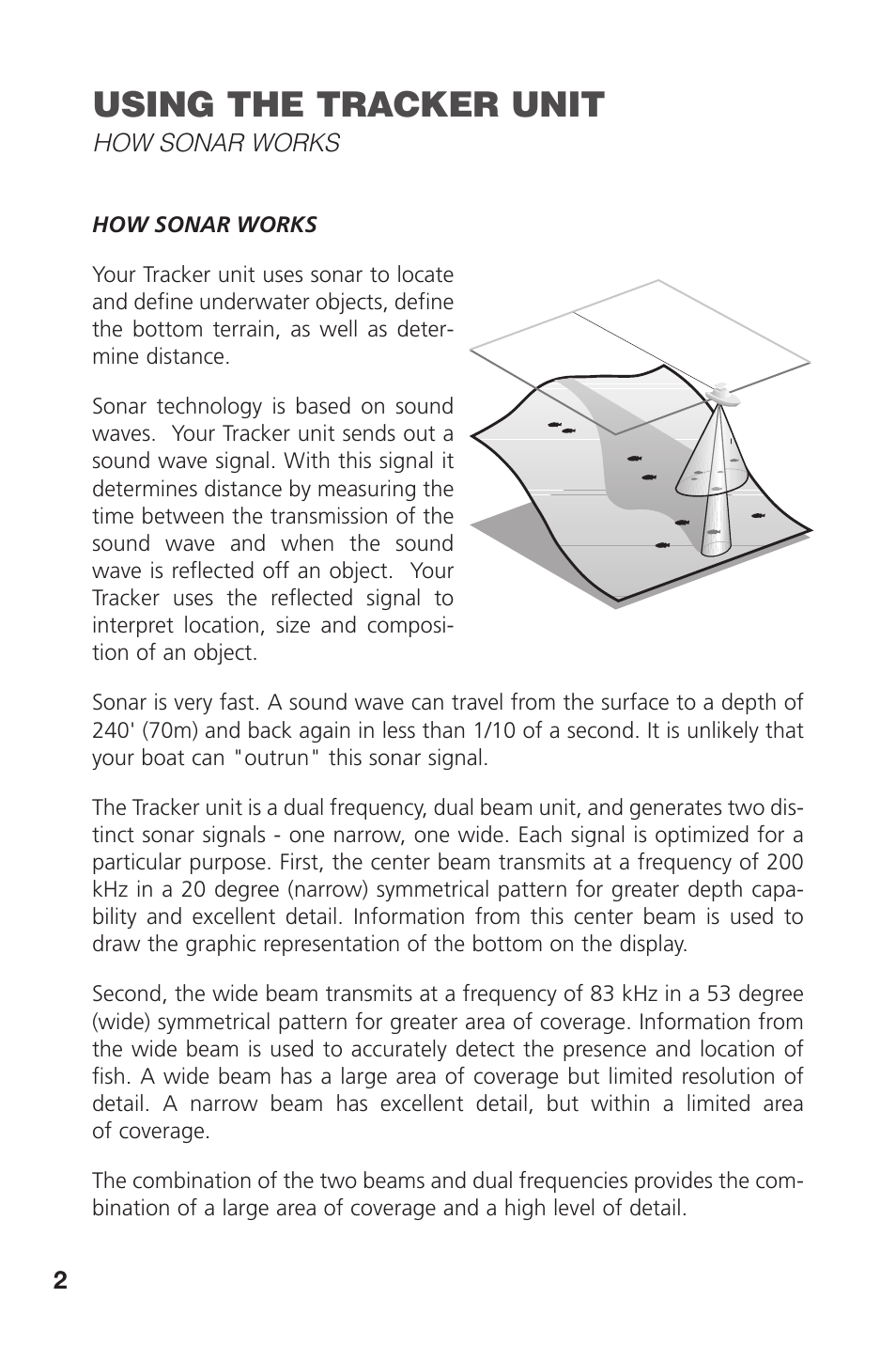 Using the tracker unit | Intermec TRACKER PRO 128 User Manual | Page 4 / 32