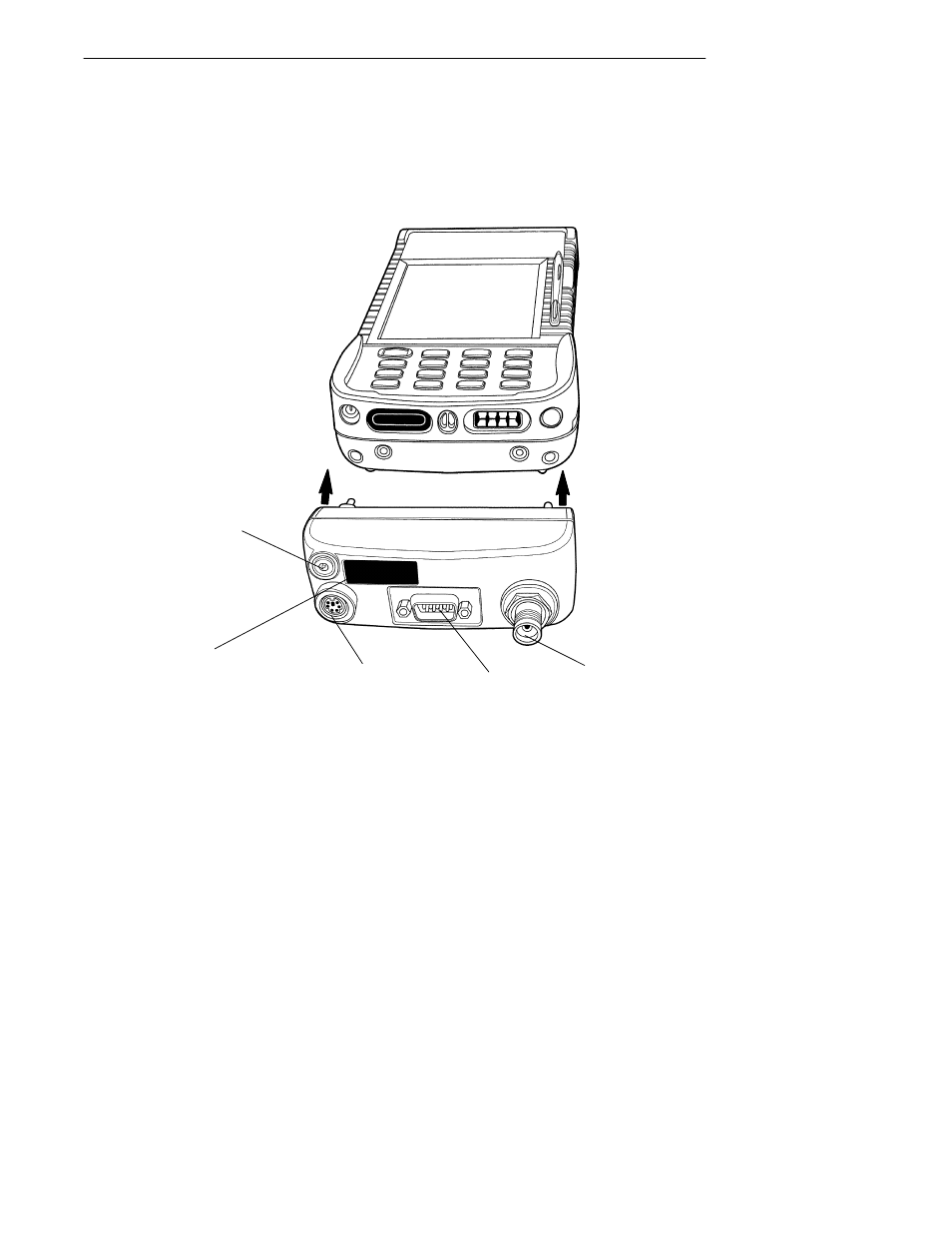 Port replicator | Intermec 6110 User Manual | Page 19 / 106