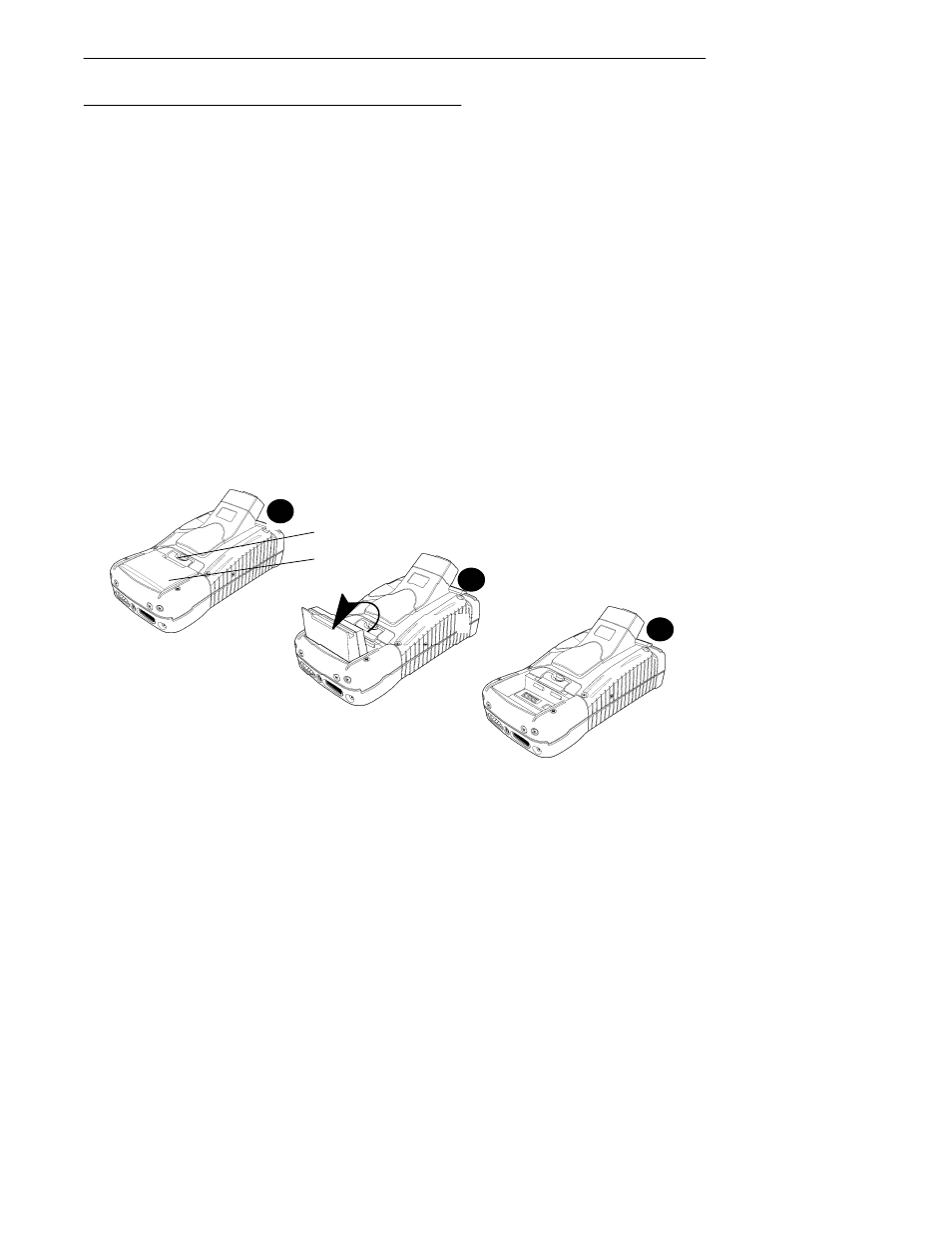 Removing the main battery | Intermec 6110 User Manual | Page 32 / 106