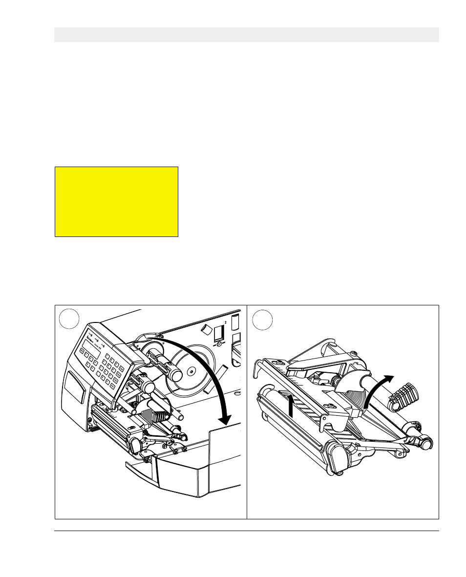 Media load, Tear-off, Tear-off (straight-through) | Intermec F4 User Manual | Page 20 / 83