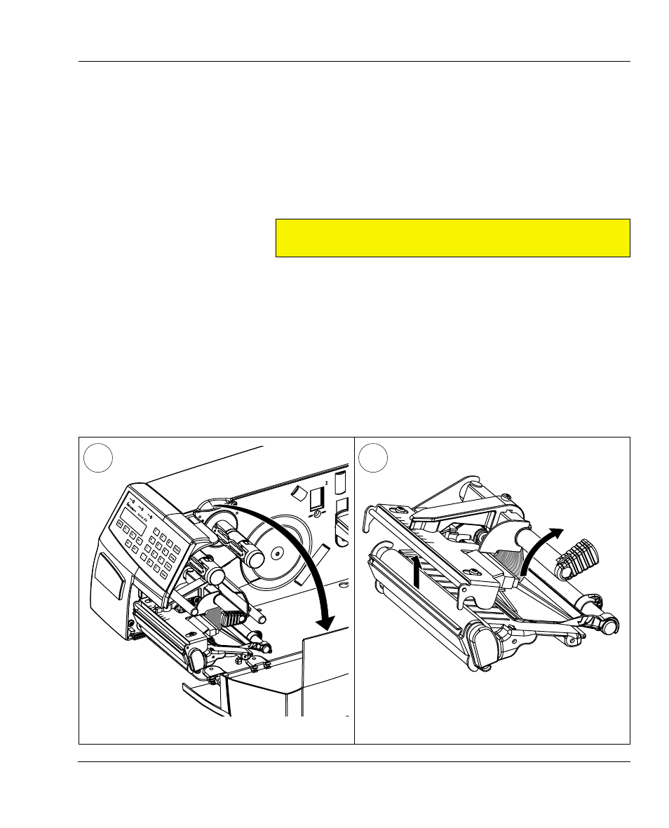 Printhead replacement | Intermec F4 User Manual | Page 56 / 83