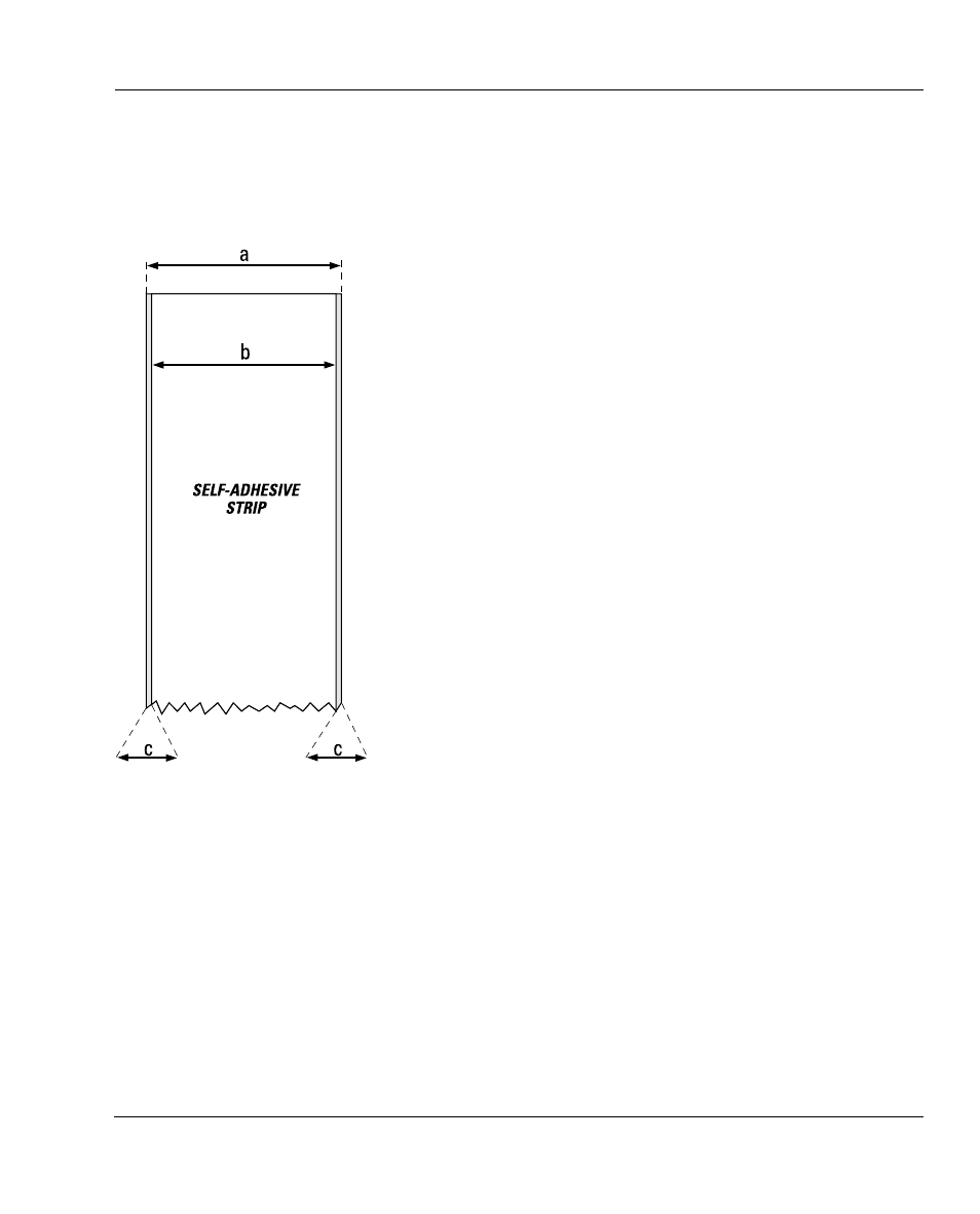 Self-adhesive strip, Media, cont | Intermec F4 User Manual | Page 68 / 83