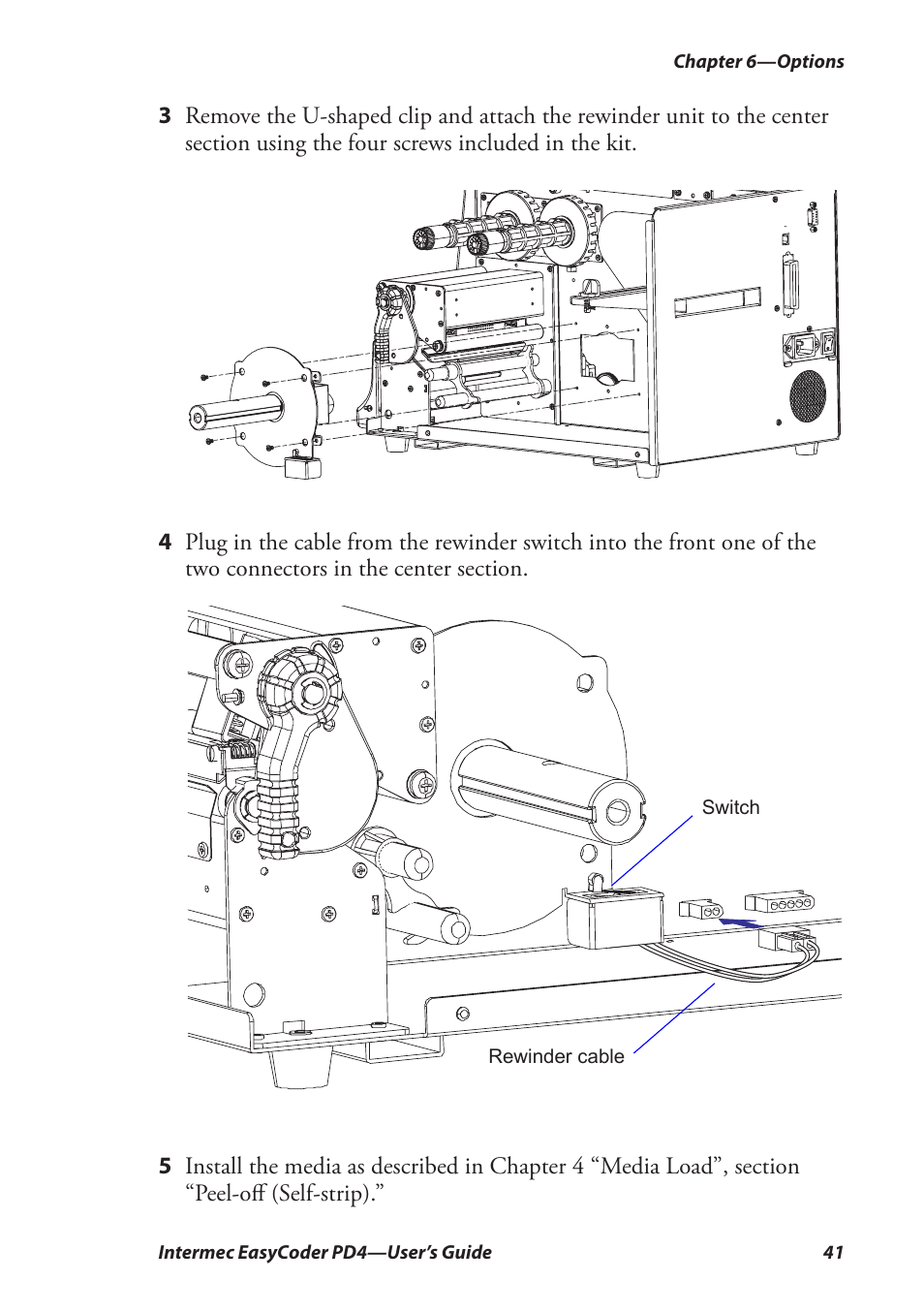 Intermec EASYCODER PD4 User Manual | Page 51 / 100