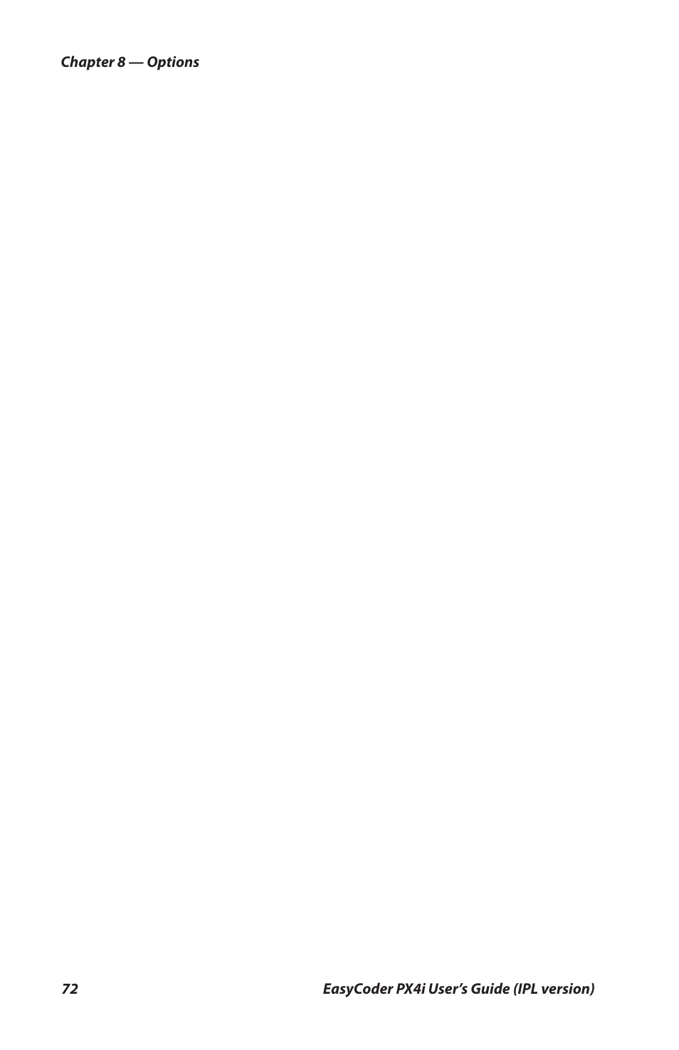 Intermec PX4I User Manual | Page 86 / 136