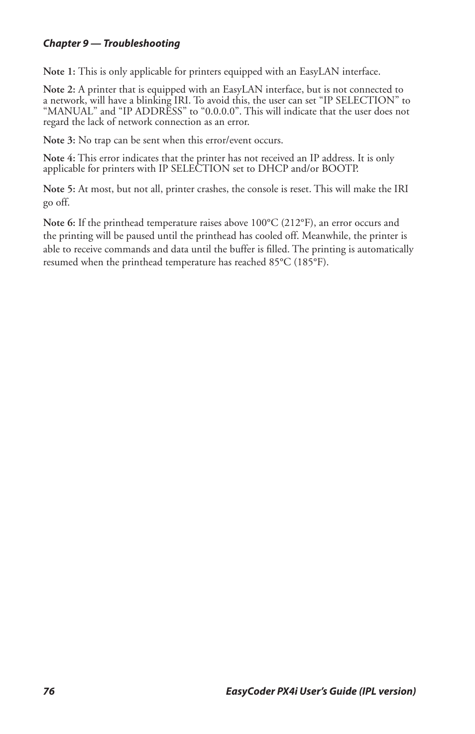 Intermec PX4I User Manual | Page 90 / 136