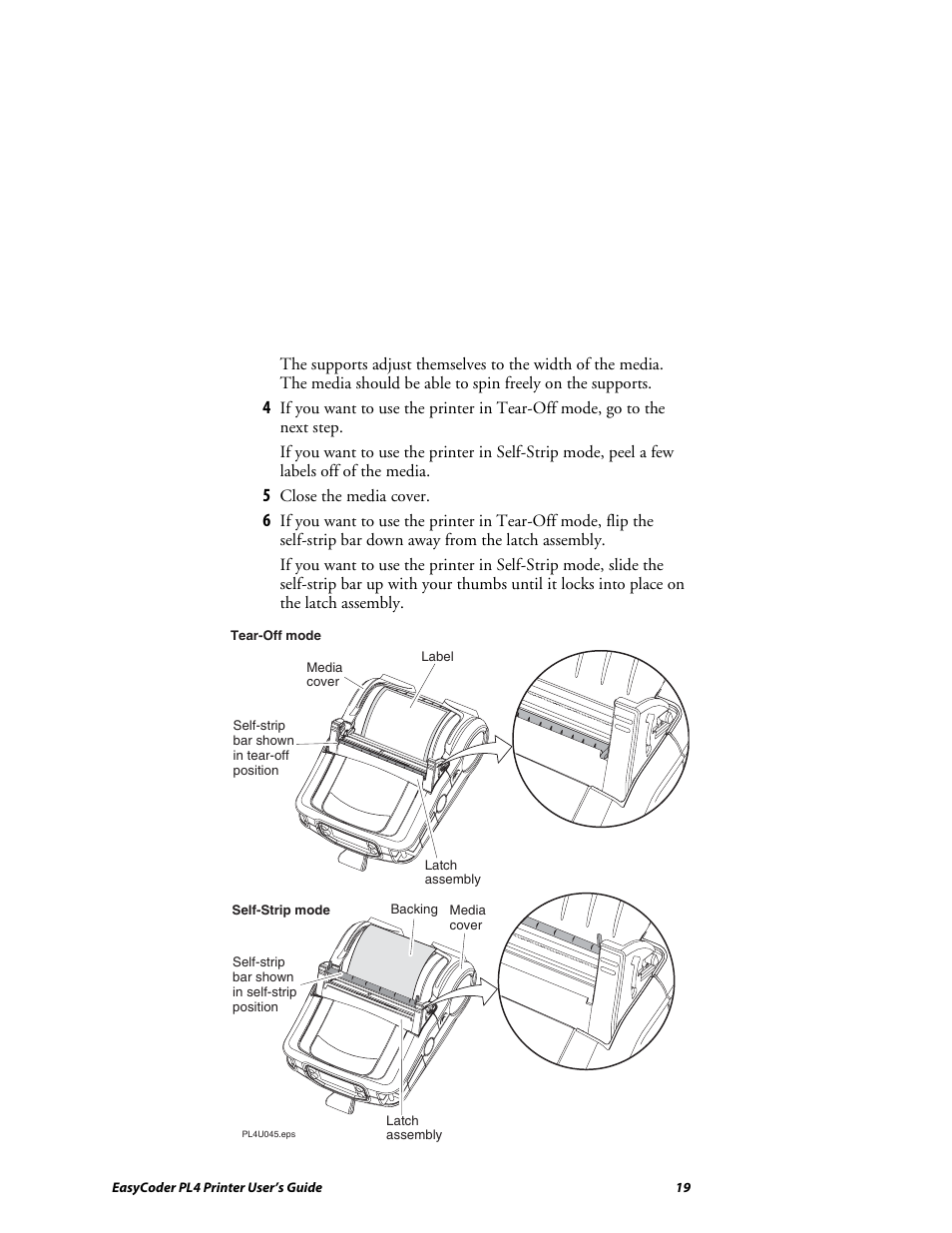 Intermec EASYCODER PL4 User Manual | Page 19 / 65