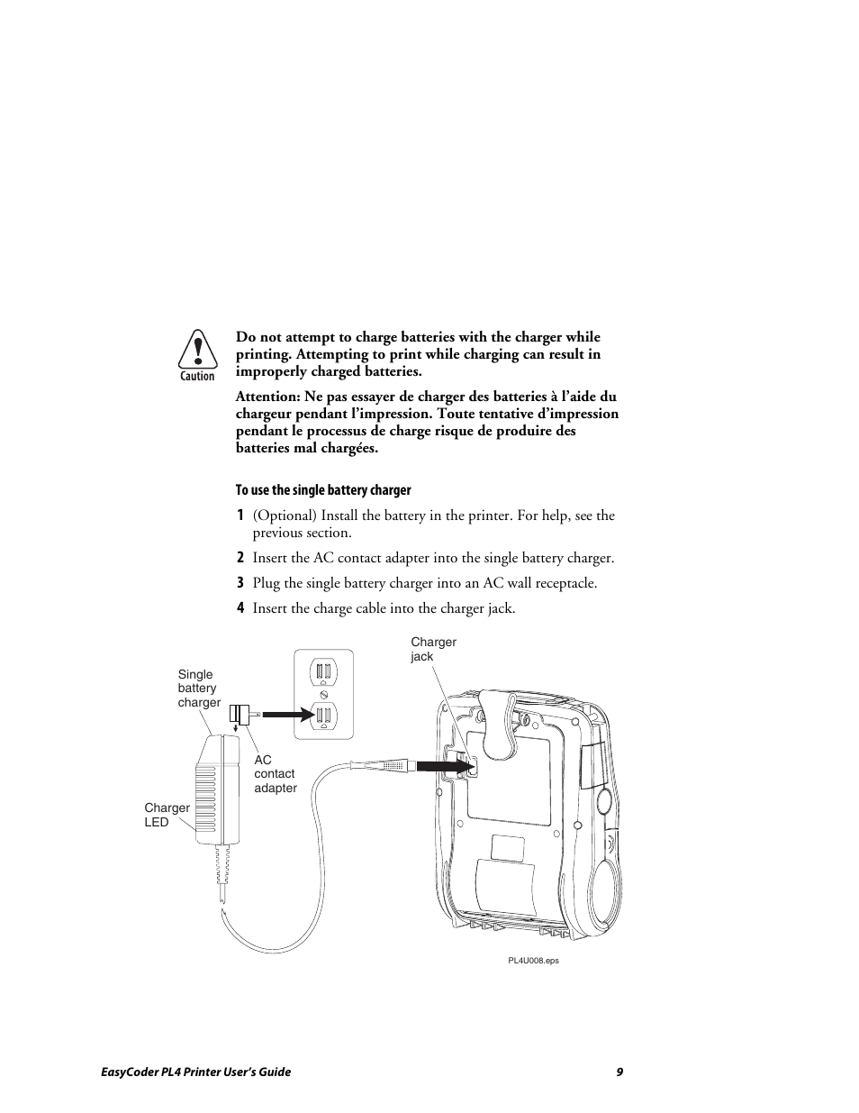 Intermec EASYCODER PL4 User Manual | Page 9 / 65