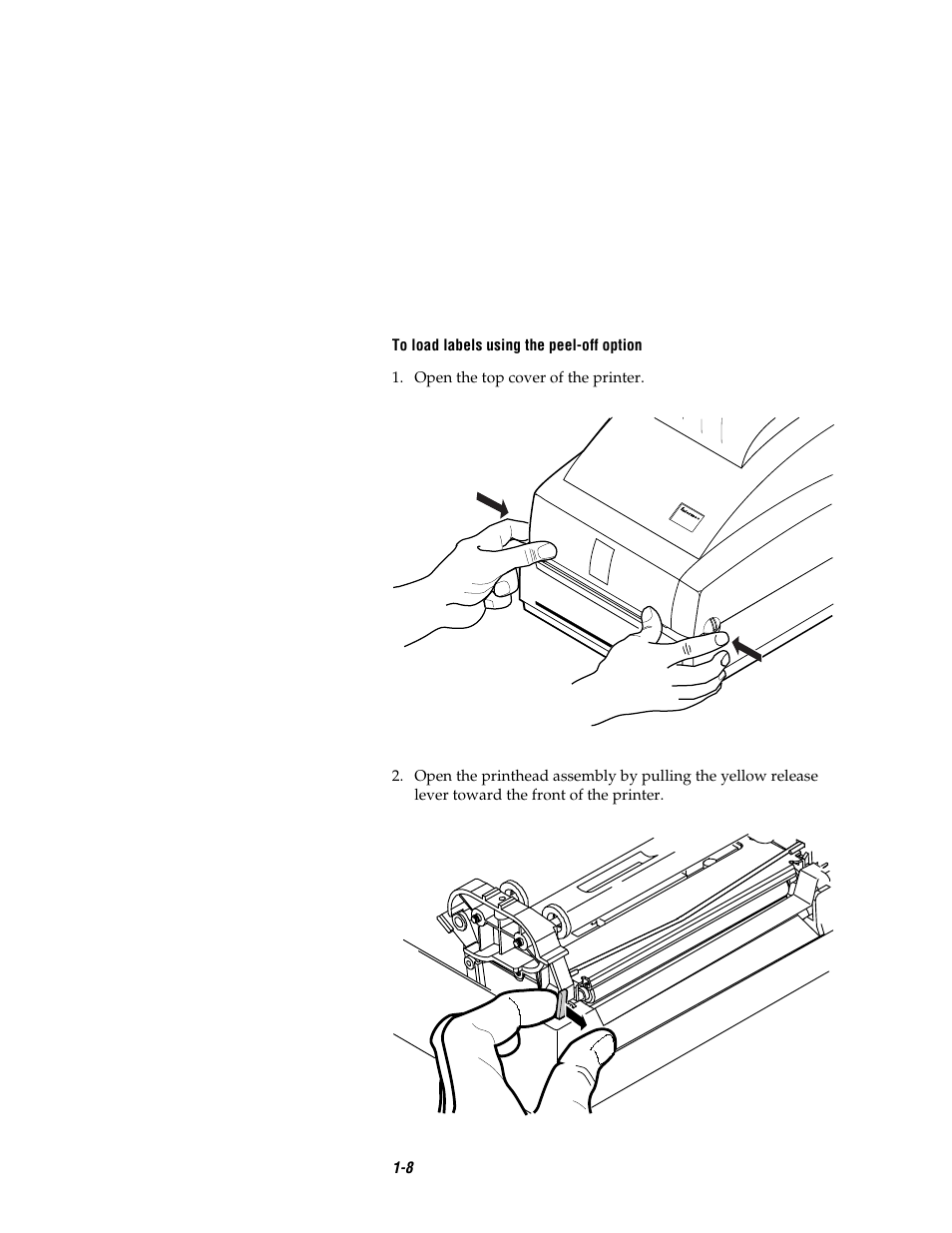 Intermec EASYCODER 7421 User Manual | Page 18 / 98