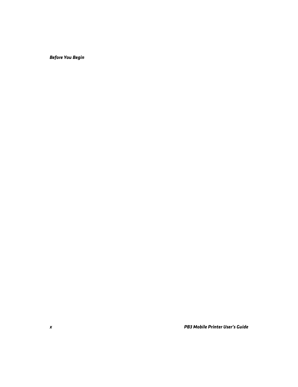 Intermec Mobile PB3 User Manual | Page 10 / 38