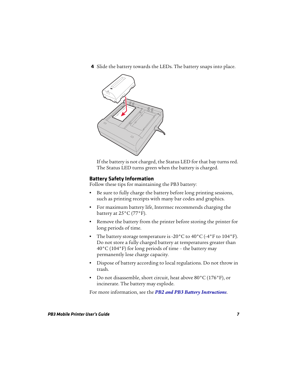 Intermec Mobile PB3 User Manual | Page 17 / 38