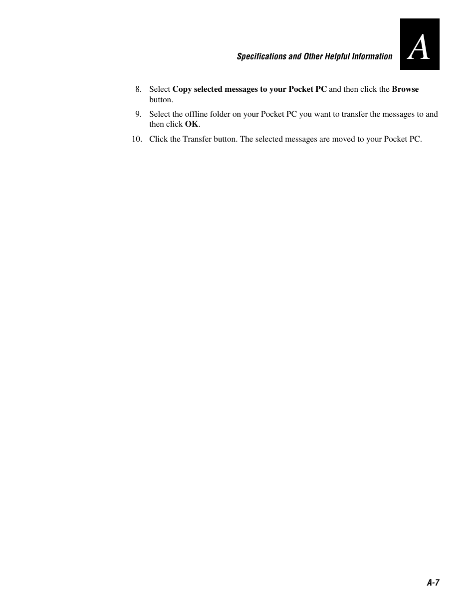 Intermec 70 User Manual | Page 133 / 134