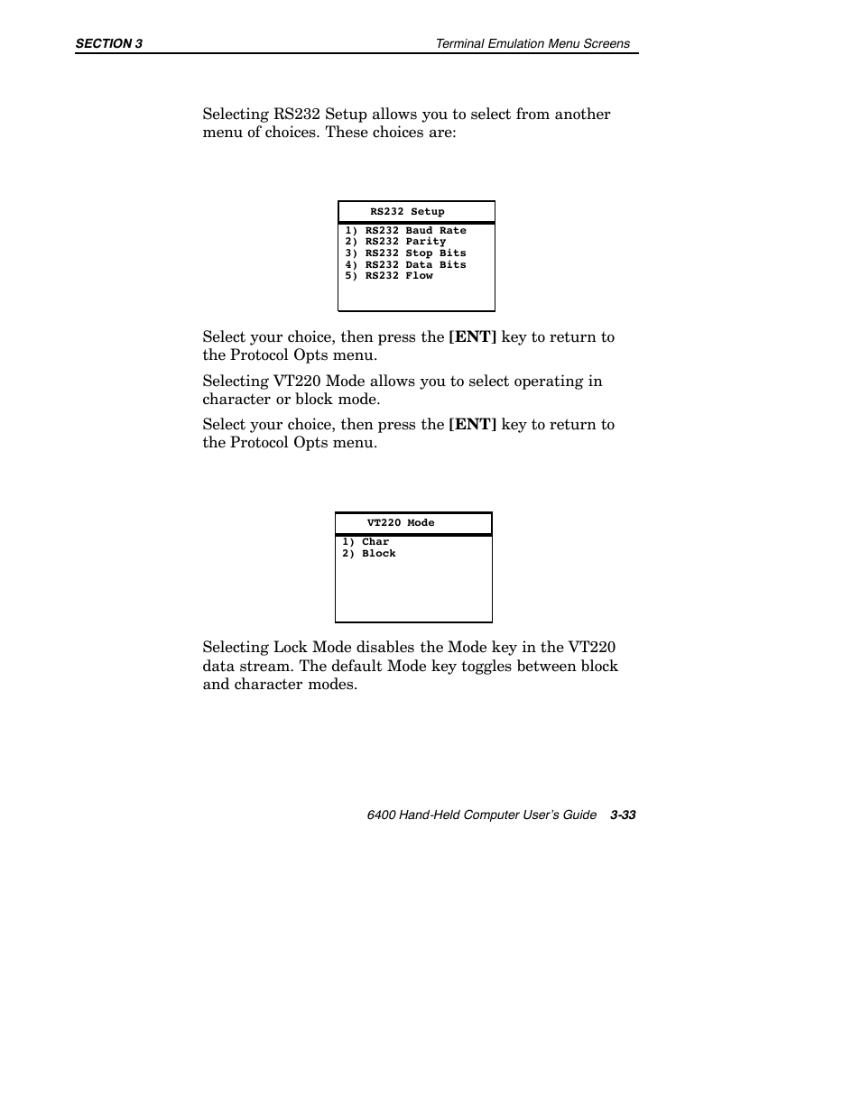 Intermec 6400 User Manual | Page 105 / 196