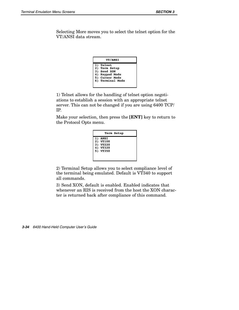 Intermec 6400 User Manual | Page 106 / 196