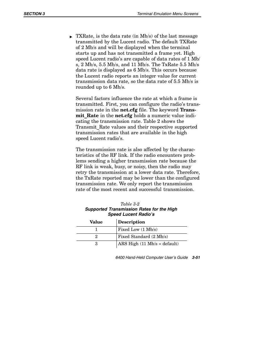 Intermec 6400 User Manual | Page 123 / 196