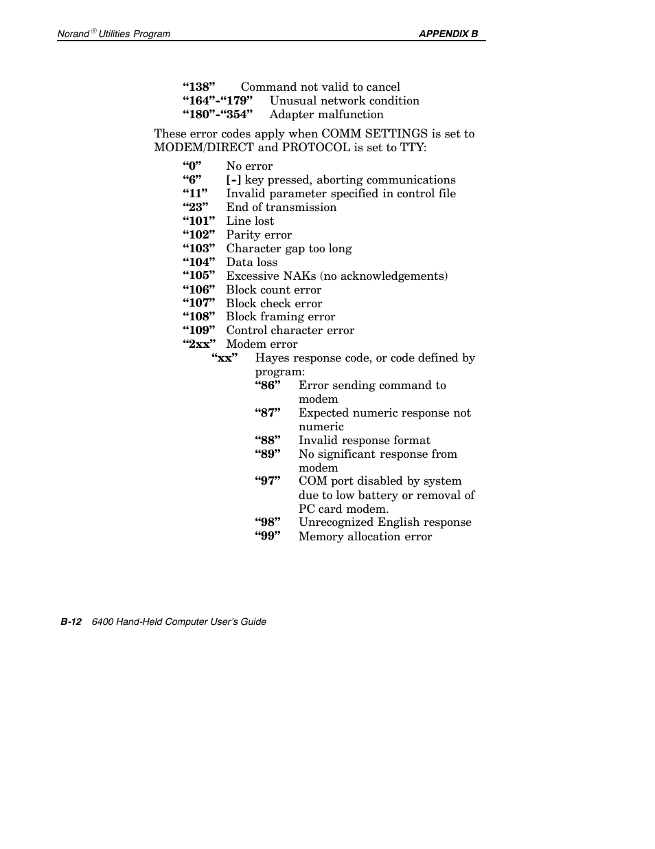 Intermec 6400 User Manual | Page 162 / 196