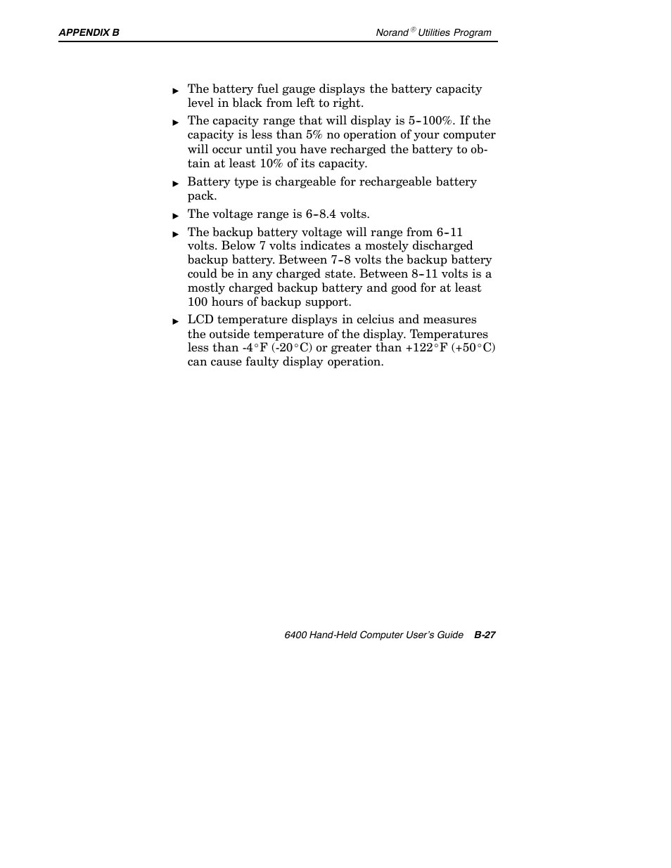 Intermec 6400 User Manual | Page 177 / 196