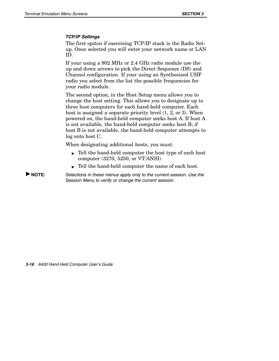 Intermec 6400 User Manual | Page 88 / 196