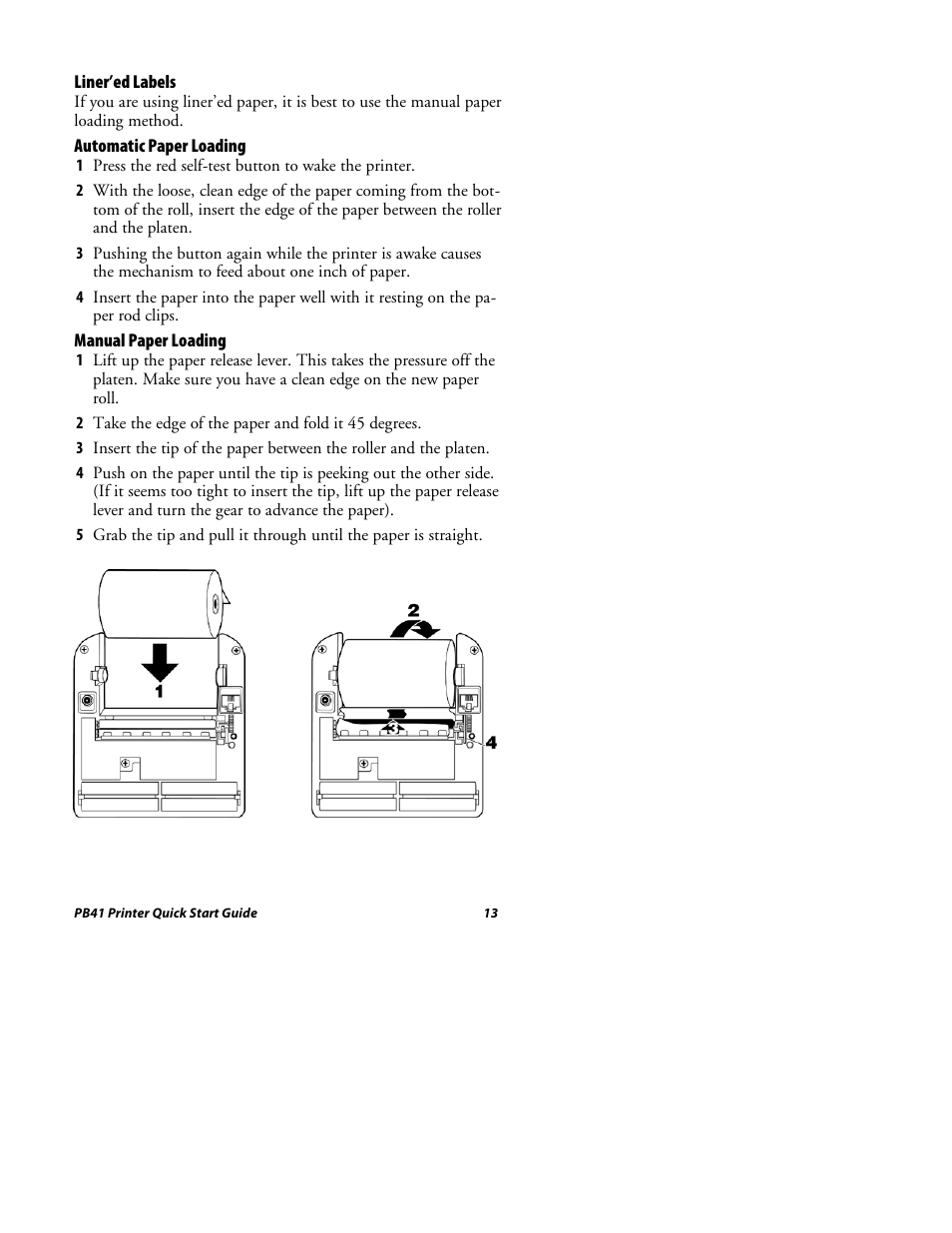 Intermec PB41 User Manual | Page 13 / 24