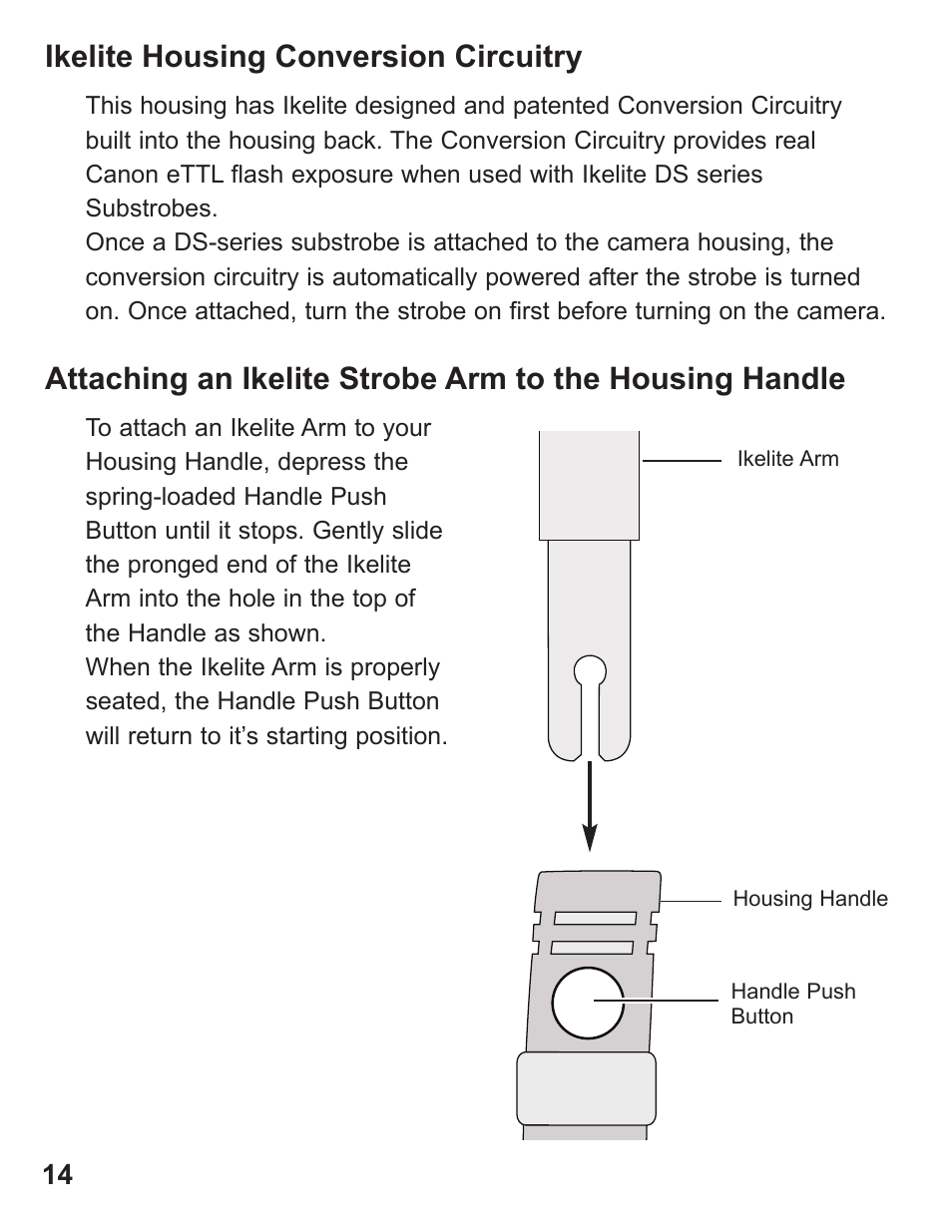 Ikelite housing conversion circuitry | Ikelite Underwater Housing for Canon PowerShot G12 User Manual | Page 14 / 28