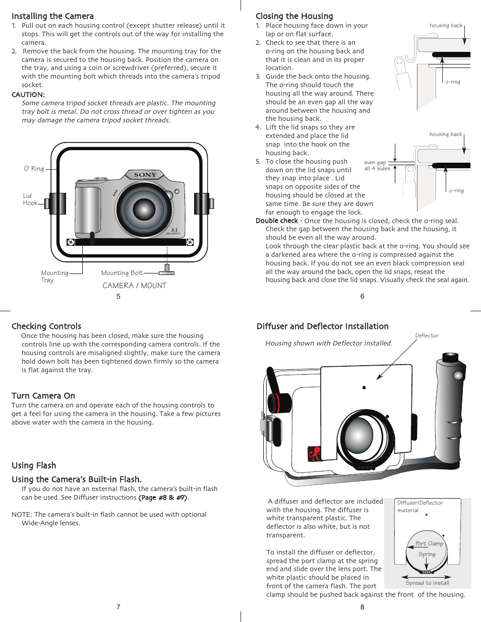 Ikelite DSC-H3 User Manual | Page 2 / 5