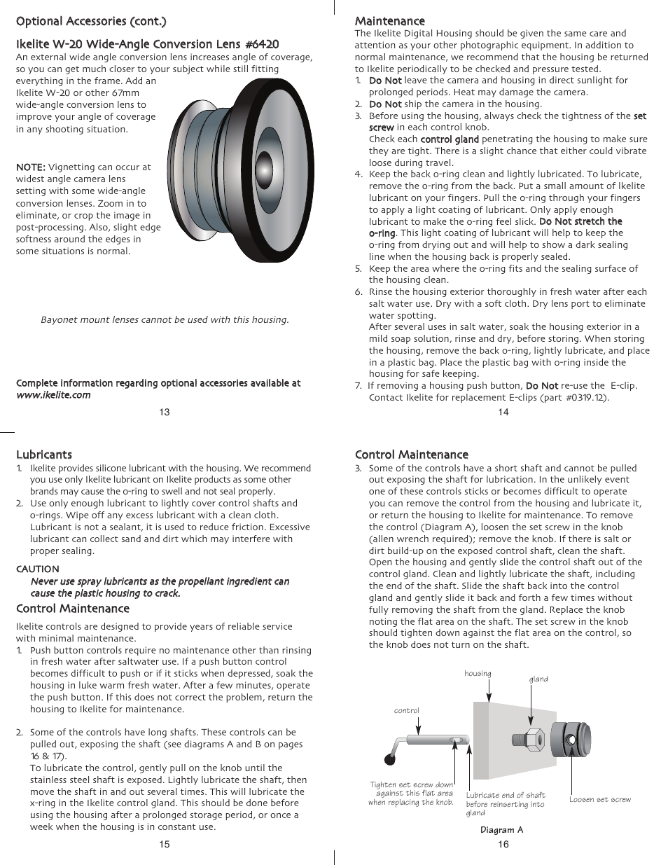 Ikelite DSC-H3 User Manual | Page 4 / 5