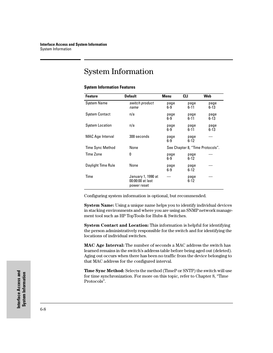 System information, System information -8 | IronPort Systems 4108GL User Manual | Page 110 / 483