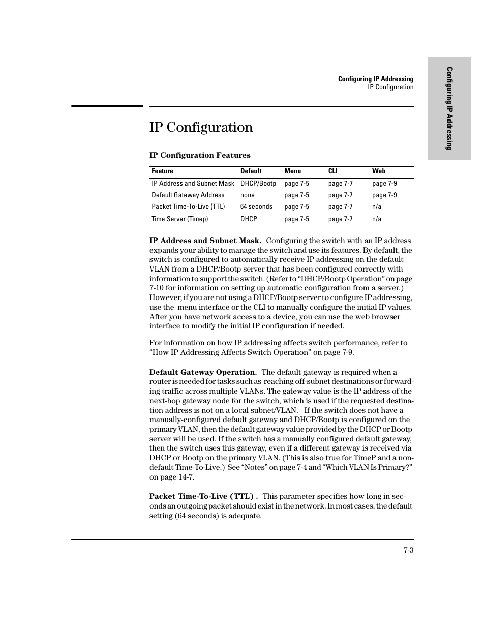 Ip configuration, Ip configuration -3 | IronPort Systems 4108GL User Manual | Page 119 / 483